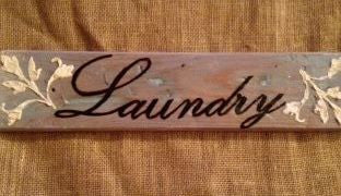 Laundry Sign